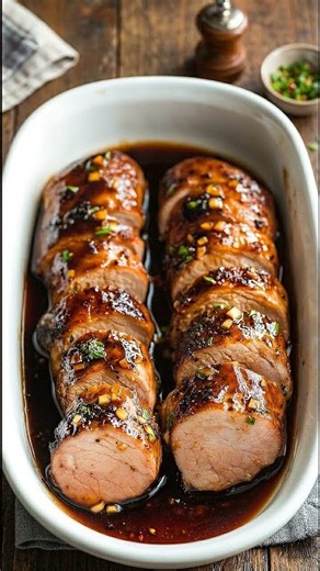 Honey Garlic Pork Tenderloin