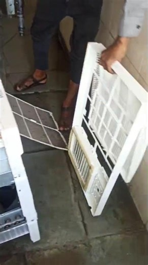 window AC jet service #foryou #shorts