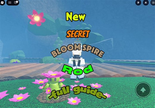 How to get Bloom Spire Rod In Fisch! #fisch #roblox #robloxfyp #rod #robloxfisch