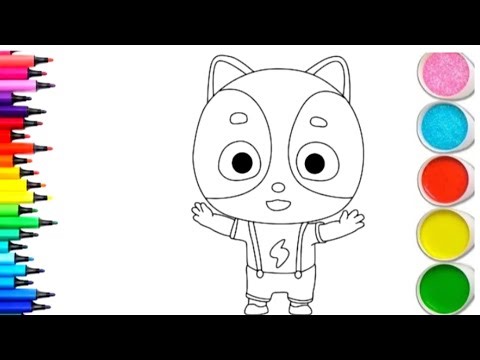 Baby Bus Drawing, Painting & Colouring for Kids and Toddlers l 