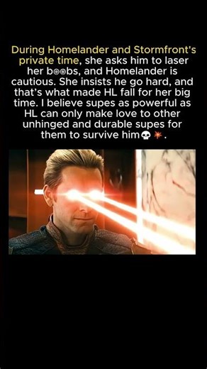 In The Boys S2 (2020), Homelander and Stormfront were Crazy😂.