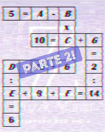 🌐⚡️SUDOKU MATEMÁTICO - Parte 2. . ✅️Segue 💬Comenta ❤️Curte . #desafio #sudoku #matematico #parte2 #puzzle #fy