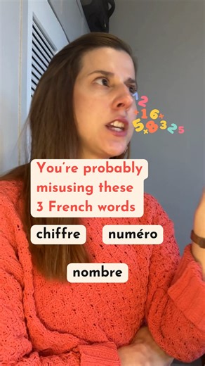 Dr. Natalie Amgott - French Teacher | After 10 years, he still hesitated between "numéro" and "chiffre" 😳 But he's not alone! It also probably took me from 2004 to 2014 before... | Instagram