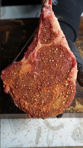 POV: You found Dad’s Father’s Day dinner 🥩 Reverse Seared Tomahawk Ribeye 🔥