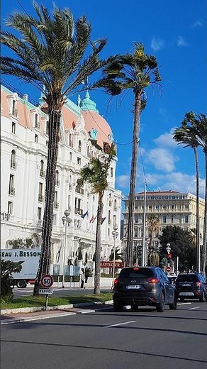Nice 📍 Côte d'Azur 🌴🌊 Promenade des anglais 🇫🇷