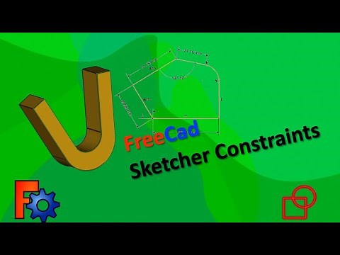 FreeCAD Sketch Tutorial - Constraints and Degrees of Freedom