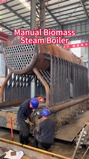 Efficient Manual Feeding Biomass Steam Boiler