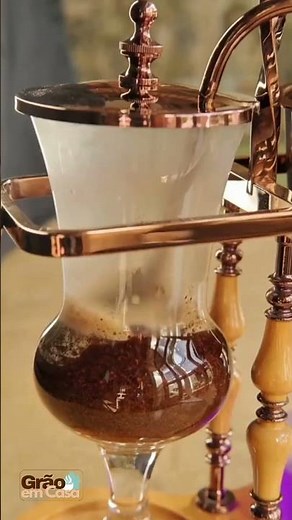 Cafeteira Belga de Sifão