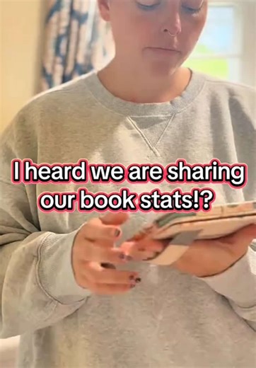 I heard we are sharing our book stats… mine isn’t nearly as good as others but hey! It’s fun! I’m also not sure if I’m going to meet my goal if 110… 😅🤷‍♀️ #bookstats #BookTok #booktoktrend #storygraph #howmanybooksiread #howmanybooks @Bex 📚