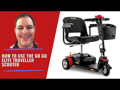 How to use the Go Go Elite Traveller Mobility Scooter