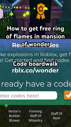 How to get ring of flames