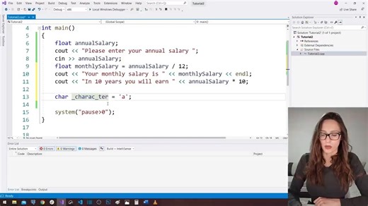 (更新中) C++ for beginners 美女程序员教你 C++ 入门 共21集