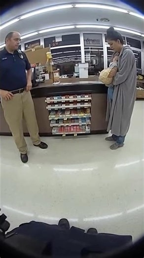 She thought she was getting arrested. The officer had completely different plans♥️🥺