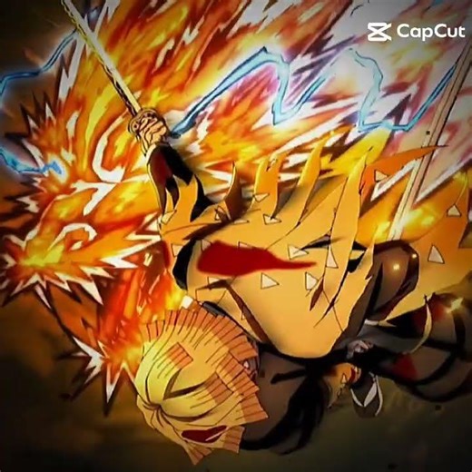 zenitsu 7th form (demon slayer infinity castle arc edit)