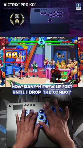 WHAT'S THE MAX COMBO COUNT BEFORE I DROP? #victrixpro #combo #xmenvsstreetfighter