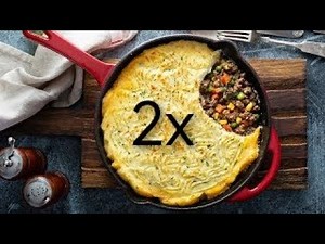 How To Basic - How To Make Shepherd's Pie (2x Speed)