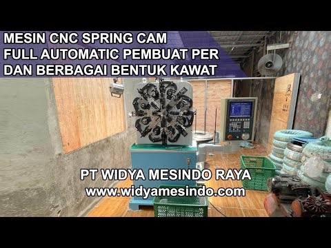 JUAL MESIN CNC CAM SPRING, hub: 081584490160 PT Widya Mesindo