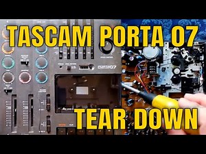 Tascam Porta 07 Service Manual, Schematics & Owner’s Manual