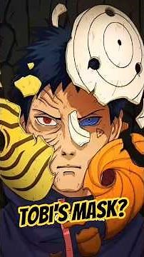 what's tobi's mask ? #naruto #narutofantheory #anime #narutoshippuden #tobi #obito #obitouchiha #fyp