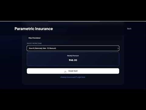 Guidewire Parametric Insurance Demo Video