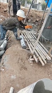 Removing Broken Pile Core with Water Drilling | Pile Repair