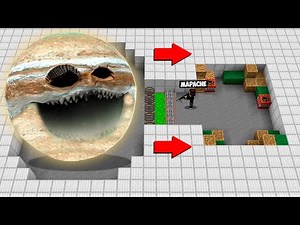 ¡EJÉRCITO de 1000 JUPITER EATER contra el MAPACHE en MINECRAFT! BATALLA JUPITER EATER MINECRAFT