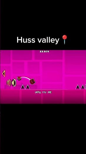 Huss valley in geometry dash 📍