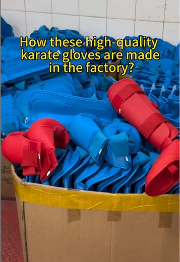Let’s step into the factory,experience next level protection with our technology karate gloves.Perfect shock absorption for any workout!#karate #gloves #karategloves #factory #oem #fyp #wkf #karatetraining #fight #sports #martialarts #gear