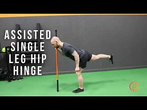 Assisted Single Leg Hip Hinge