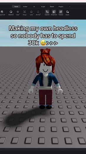 Create Your Own Headless Avatar in Roblox