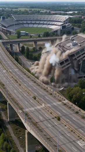 Watch This Building Collapse Like Magic 💥