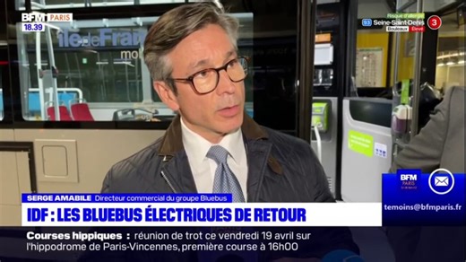 Paris: les BlueBus électriques sont de retour dans les rues