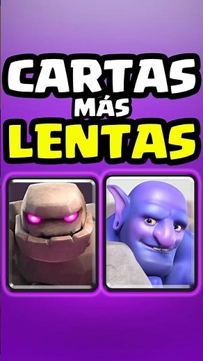 THE SLOWEST CARDS IN CLASH ROYALE🛡