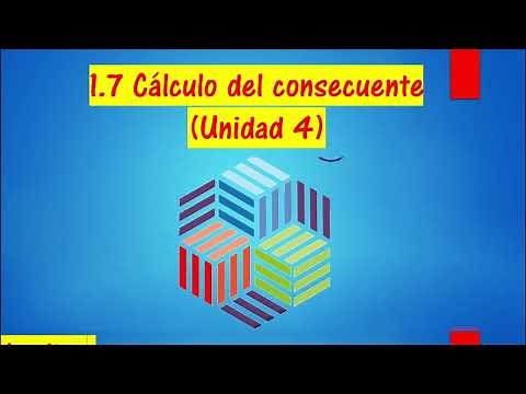 1.7 CÁLCULO DEL CONSECUENTE (UNIDAD 4) ESMATE Sexto Grado