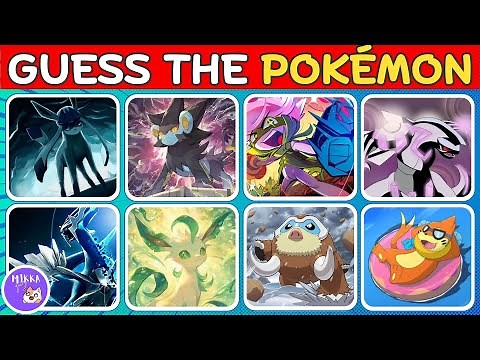 🔥 YOU Can't GUESS ALL GEN4 Pokémon! Pokemon quiz! How Much Do You Know?! Generation 4