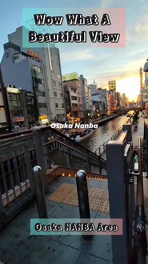 Osaka Nanba area. Dotonbori Bridge. #osaka #nanba #dotonbori #onelifewithshaby #travel | OneLife With Shoaib