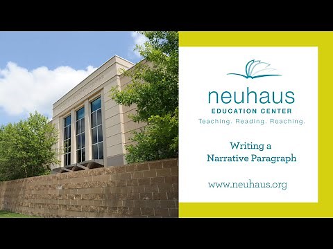 Writing a Narrative Paragraph