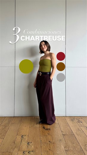 A L E D E L A G A R Z A | 3 COMBINACIONES VERDE CHARTREUSE Este color es mi favorito del otoño/invierno 2025 es un color distinto y me encanta para salir de los... | Instagram