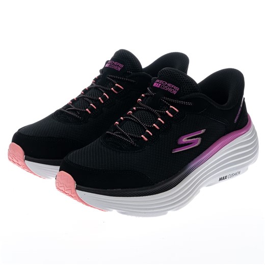SKECHERS 女鞋 慢跑系列 慢跑鞋 瞬穿舒適科技 GO RUN MAX CUSHIONING ENDEAVOUR 寬楦款 - 129474WBKPK | 慢跑鞋 | Yahoo購物中心