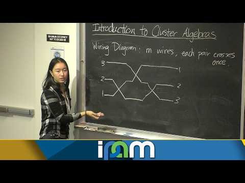 Ariana Chin - Introduction to Cluster Algebras - IPAM at UCLA