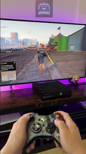 Grand Theft Auto V on the Xbox 360 performing a technical miracle with only 512MB of RAM.