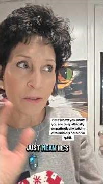 When YOU KNOW you're Telepathically Talking with Animals #shorts