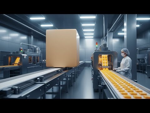 Inside a Modern Chewing Gum Factory:From Sticky Mass to Perfect Pieces