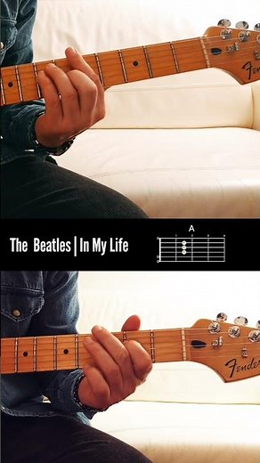 The Beatles - In My Life | Guitar lesson with chords