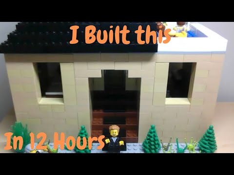 I built A LEGO Mansion In 12 hours! (MOC)