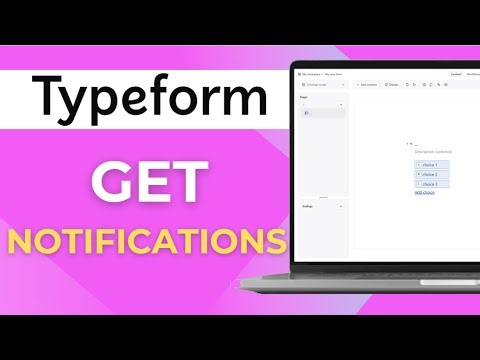 How to Get Typeform Notifications Step by Step 2025 Tutorial