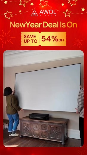 🎆 This New Year, bring your family closer with the AWOL Vision Home Theater. Enjoy up to 54% OFF and build a truly immersive cinema in your living room. 🍿 4K ultra-bright laser projection ALR screen Dolby Atmos audio — the full home theater, easy to set up, all in one place. 🎁 Start the year with a better movie night — a gift that delights the whole family, every day. 🛡️ 30-Day Price Match Guarantee for worry-free New Year shopping. ✨ New Year limited stock — don’t miss your chance to upgrad