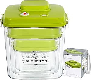 Press-Type vacuum seal containers, set of 3 airtight food storage containers for Kitchen with 100% airtight lids, to have Long-Lasting Food Freshness and Keep Food Fresh Longer