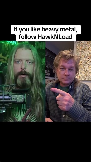 If you like heavy metal, follow HawkNLoad! #duet #hawknload #rocknroll #metal #heavymetal #music