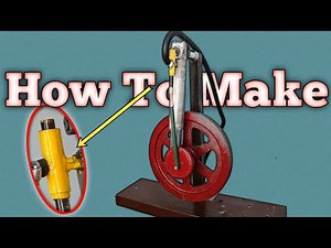 Flywheel Power 💯💥 || Most Powerful Energy Efficient Steam Engine